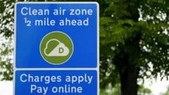 Council pays £470k for own Clean Air Zone breaches