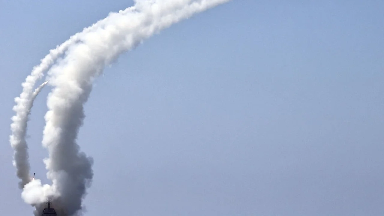 North Korea makes play for spot in China-Russia drills with missile test