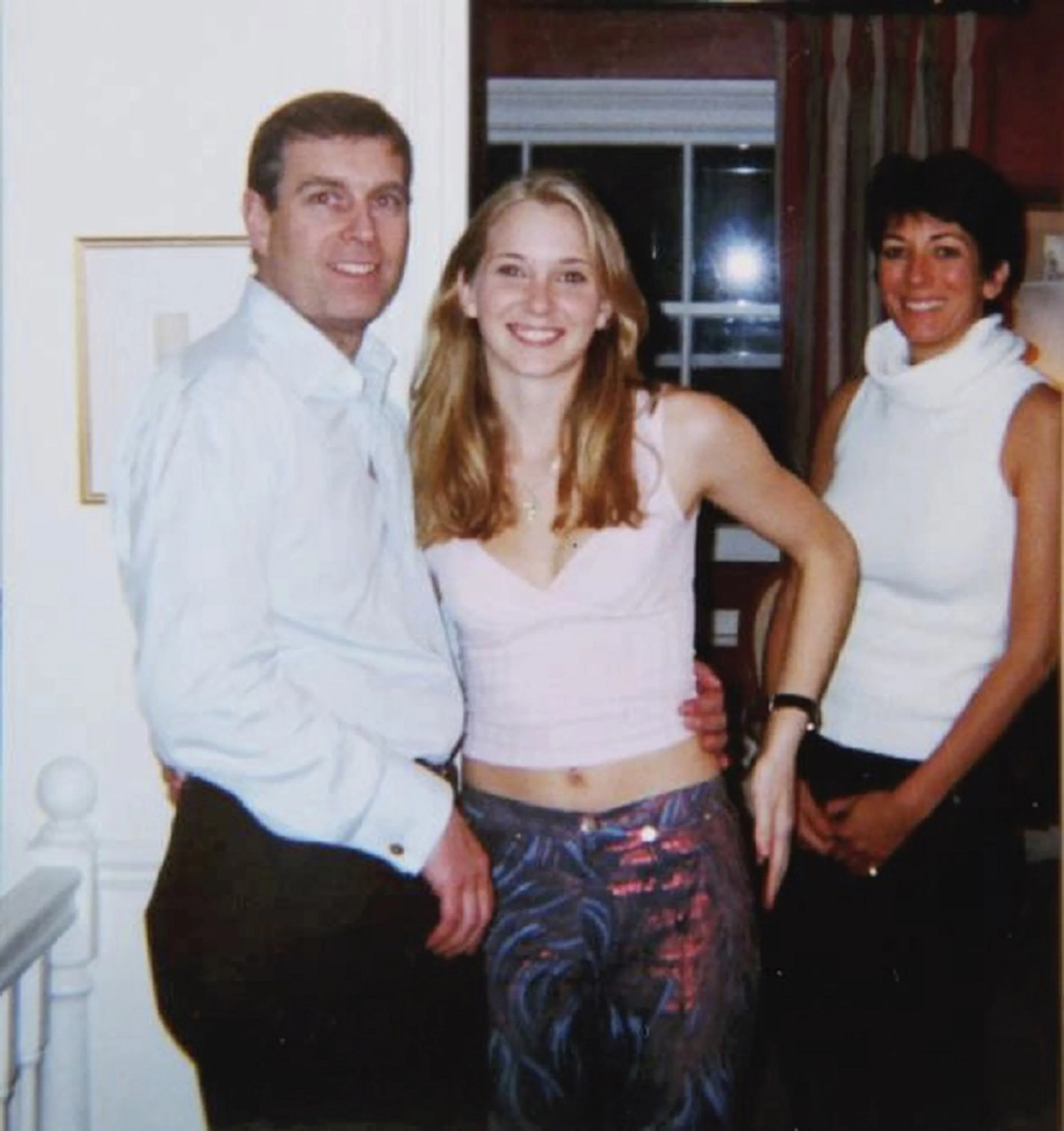 Andrew claims to have never met Virginia Giuffre