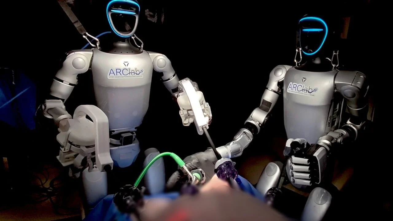 US scientists use Chinese humanoid robot to carry out keyhole surgery and remove organs