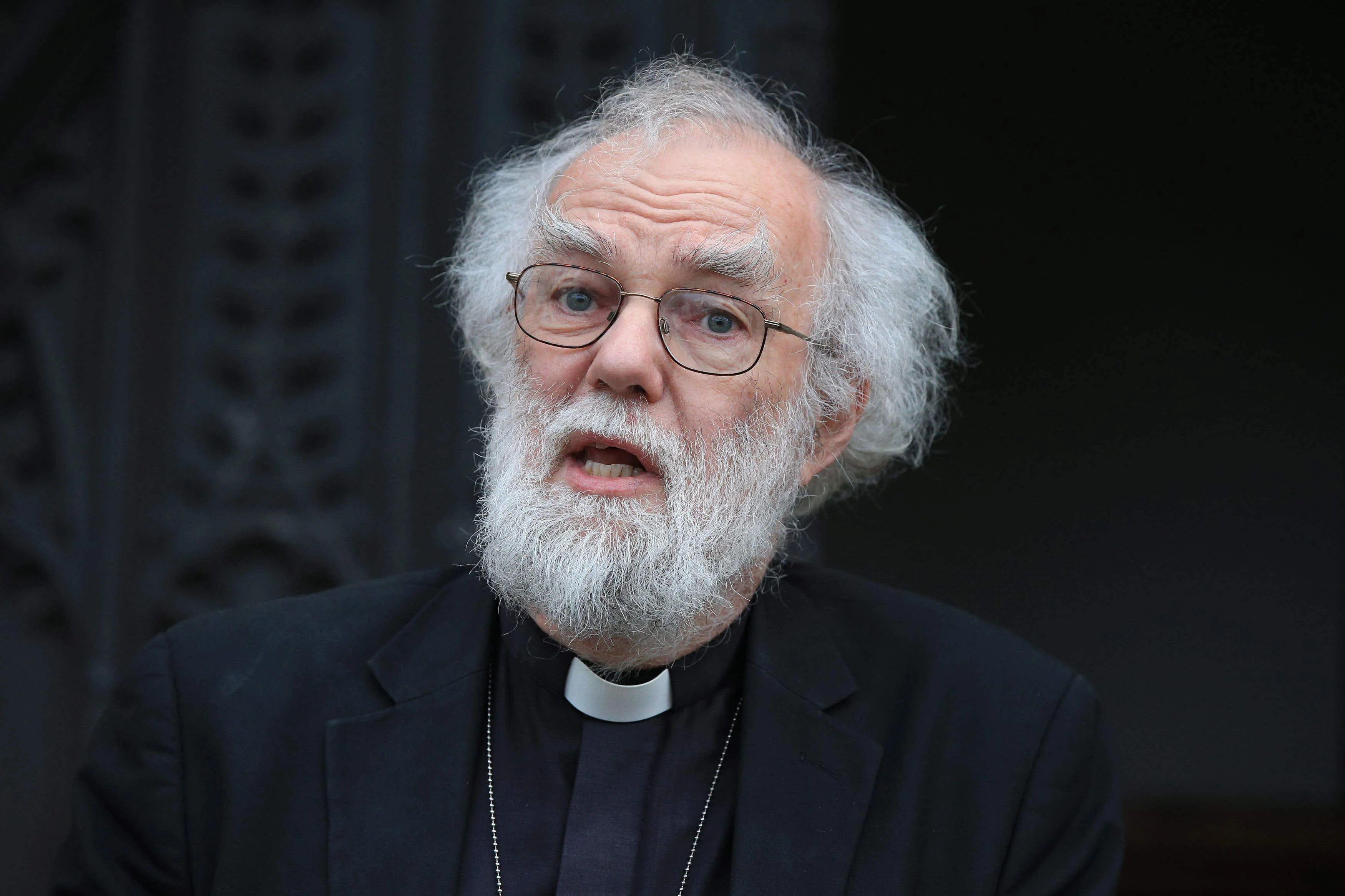 Former archbishop of Canterbury Dr Rowan Williams