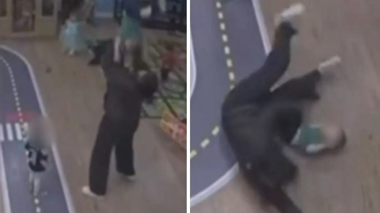 Matthew Kittle and Elena Kittle sued after an employee allegedly threw their 23-month-old child in the air and failed to catch him