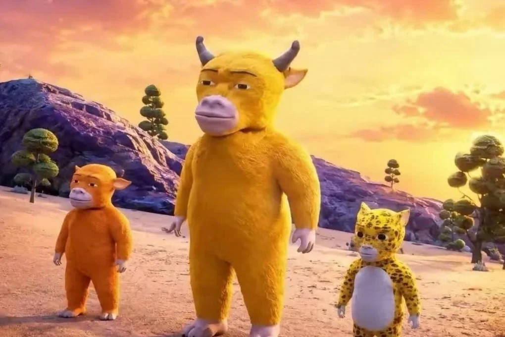 The low-budget Chinese animated film “Niu Lai” has ignited conversations about the value of cinema and the influence of internet culture on audience perceptions of what constitutes “worthy viewing.” Photo: Weibo
