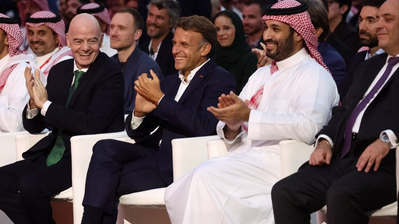 Macron hosts Saudi’s crown prince for visit ranging from esports to Middle East