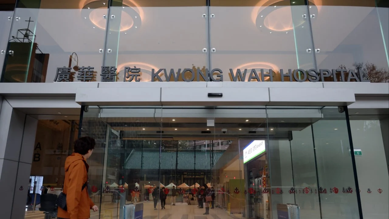 Patient arrested after bedding, restraint belts set ablaze at Hong Kong hospital