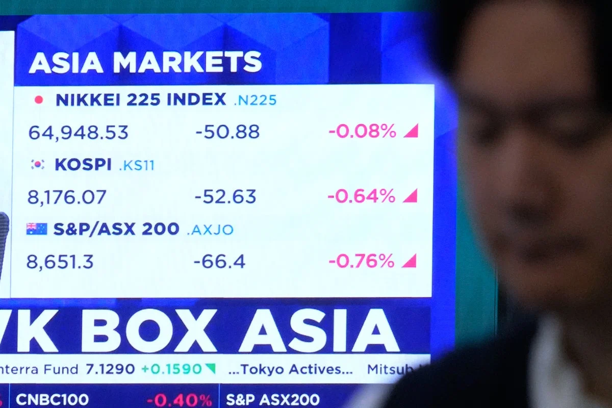 Asian Stocks Dip as Oil Prices Rise Following U.S. Strikes on Iran