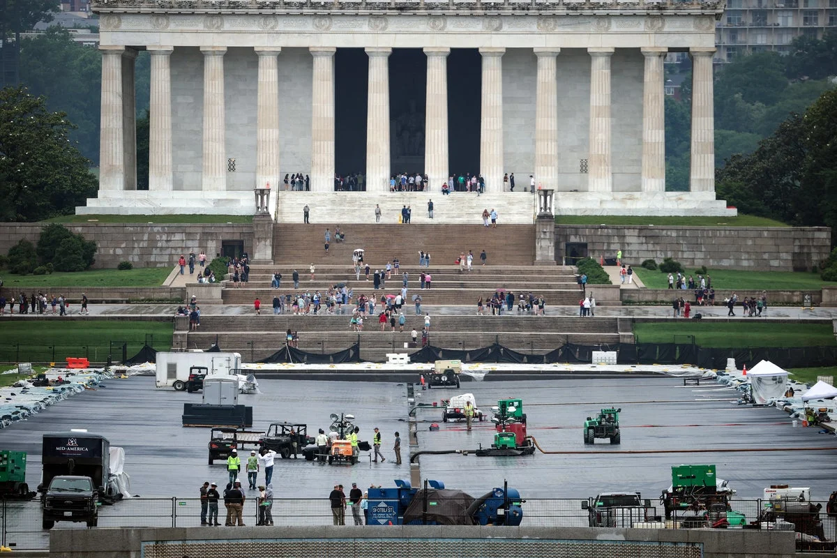 Contractor Secures $850,000 Premium on No-Bid Repair Project for Lincoln Memorial Reflecting Pool