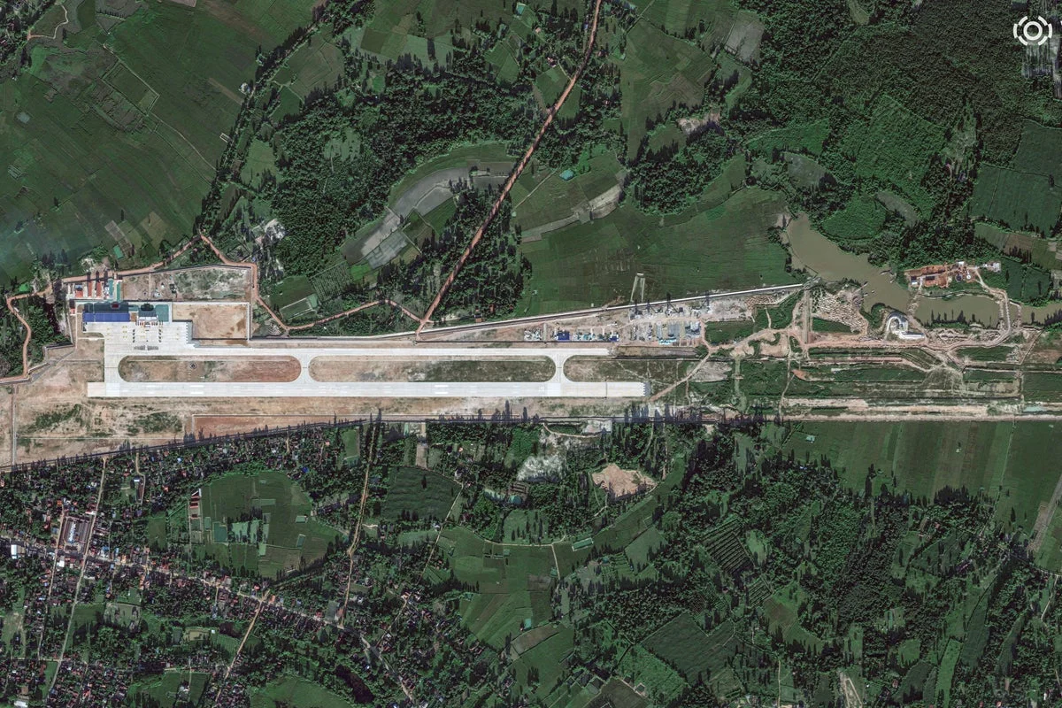 China opens a joint airfield in Laos with construction ongoing and eyes on its military role
