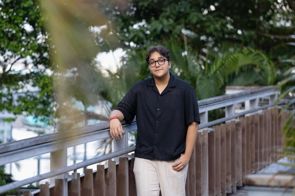 Agastya Rekhi is just 17 but he has taught finance and economics to younger children for about three years. Photo: Kong Yat-pang
