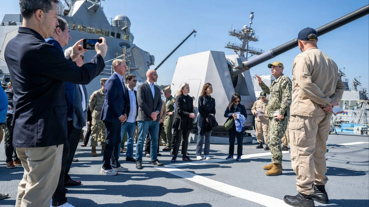 US holds ‘unusual’ civil-military meeting in Tokyo ahead of Trump’s China trip
