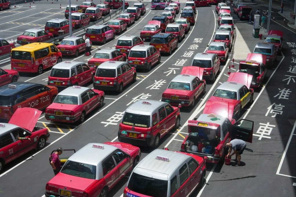 Hong Kong has 18,163 taxis. Photo: Sam Tsang