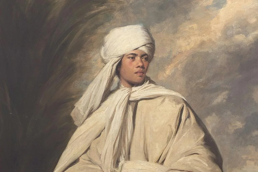 Americans can now see a famous portrait of the Pacific Islander who captivated 18th-century England for the first time