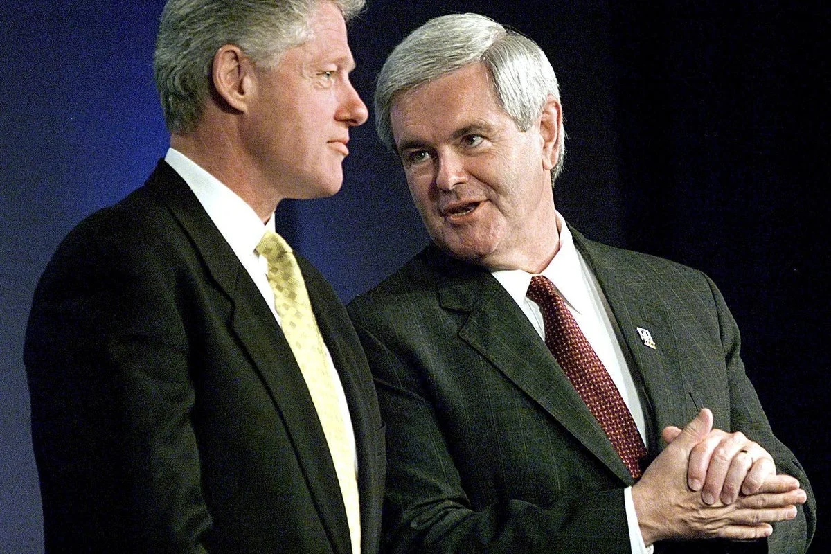 Newt Gingrich Reflects on the Mistake of Impeaching Bill Clinton Over the Monica Lewinsky Scandal